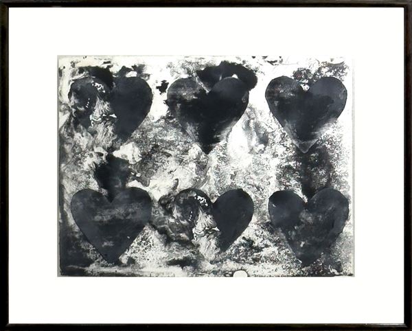 Jim Dine - One plate, da: Dutch Hearts