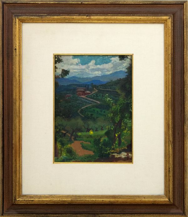 Gerardo Dottori - Paesaggio campestre