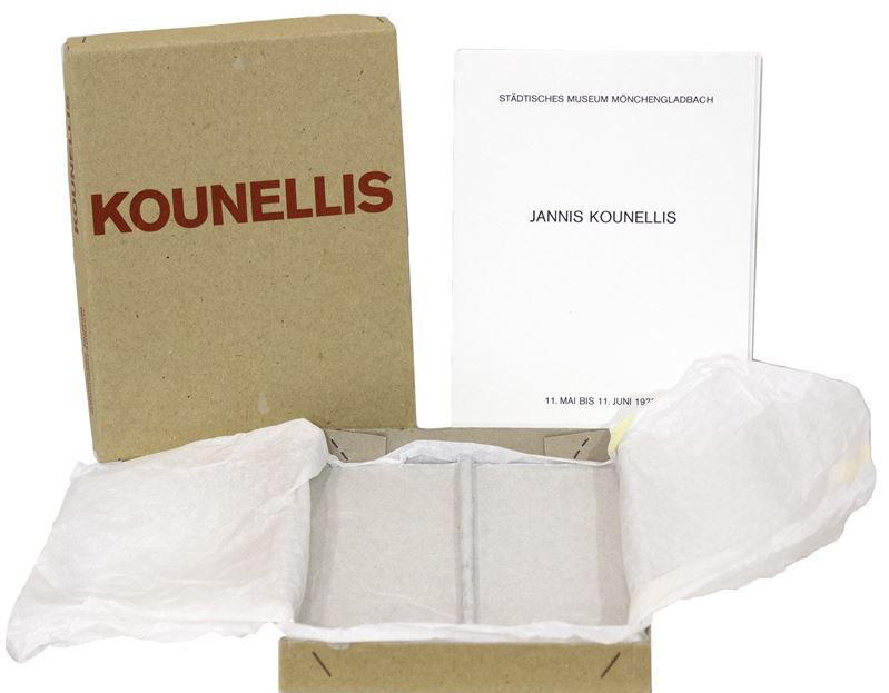 Jannis Kounellis : Stadtisches Museum Monchengladba  (1978)  - Asta Affordable Auction - Arte Investimenti - investire con arte