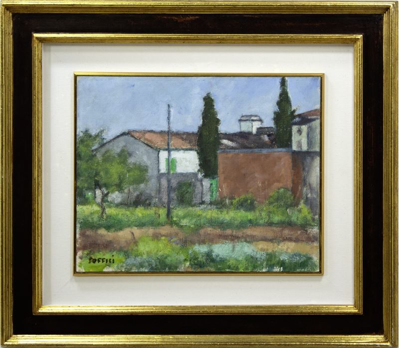 Ardengo Soffici : Senza titolo  (1963 ca)  - Asta Affordable Auction - Arte Investimenti - investire con arte