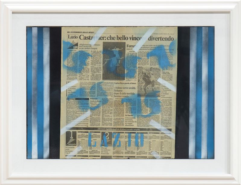 Franco Angeli : Lazio  (1981)  - Asta Affordable Auction - Arte Investimenti - investire con arte