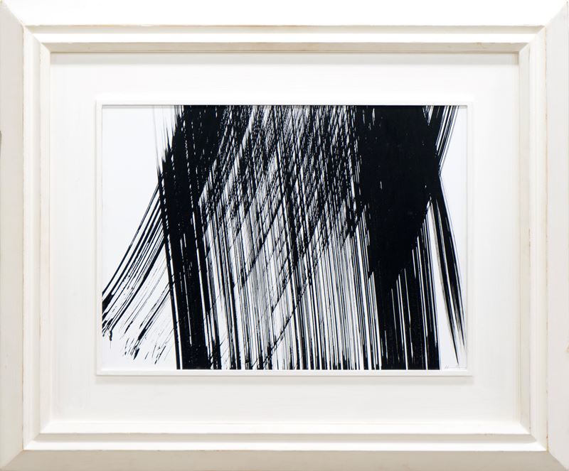 Hans Hartung : P1967-63  (1967)  - acrilico su cartone - Asta 9001 Auction - Arte Investimenti - investire con arte