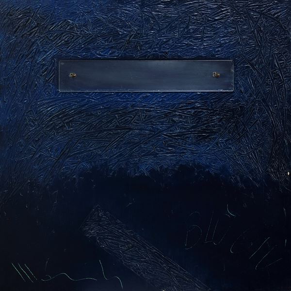 Aldo Mondino - Blu giù