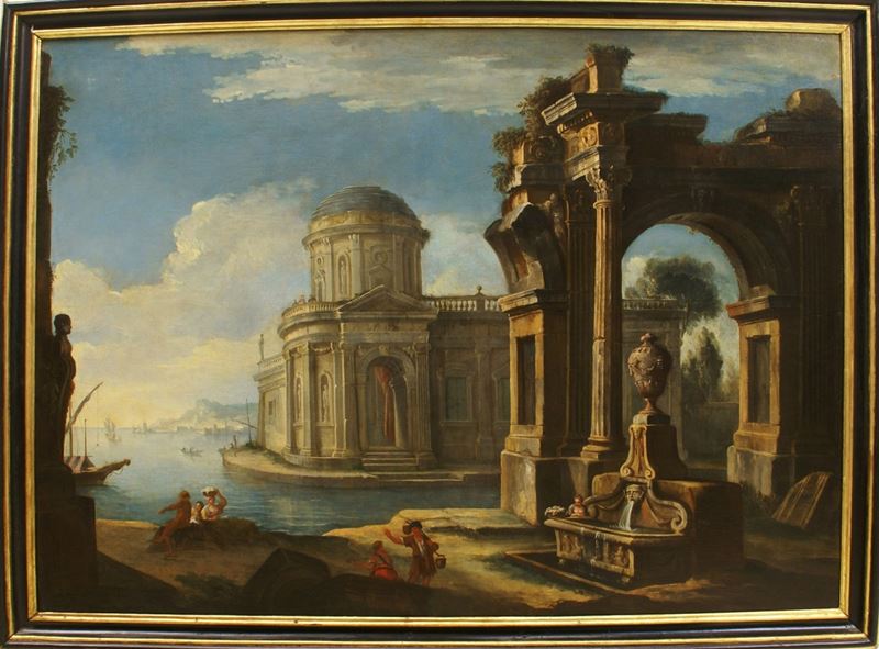 Giacomo Ceruti (Milano,1698-1767) : Autoritratto  (XVIII secolo)  - olio su carta intelata - Asta Dipinti antichi - Arte Investimenti - investire con arte