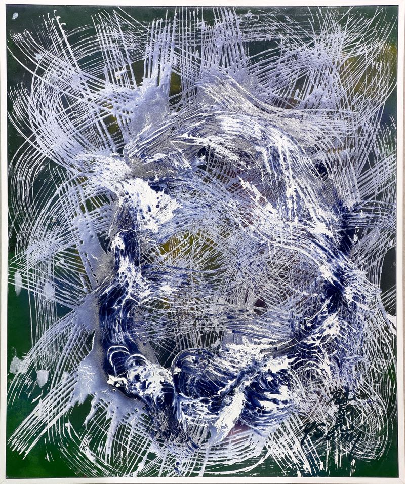 Yasuo  Sumi : Senza Titolo (Omaggio a Venezia 15)  (2009)  - tecnica mista su tela - Asta 9005 Auction - TRE OFFERTE - Arte Investimenti - investire con arte