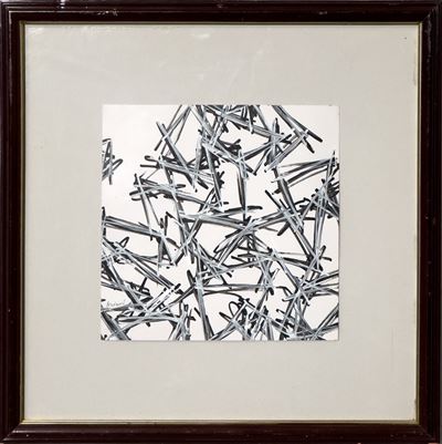 Senza titolo (acrilico su carta), 2010
