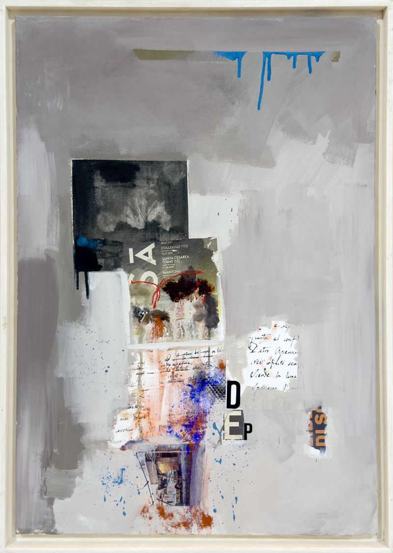 Giuseppe Biasio : Dep  (2017)  - Tecnica mista su tela - Asta 7006 Auction - Modern and Contemporary Art - ArteIN - Investire con arte