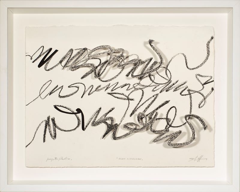 Agostino  Ferrari : Nuovi linguaggi - Progetto plastico prosegni  (2025)  - Tecnica mista su carta pregiata - Asta 7005 Auction - Modern and Contemporary Art - ArteIN - Investire con arte