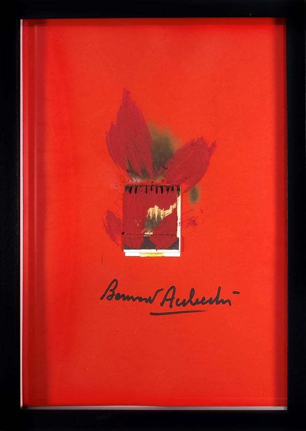 Bernard Aubertin - Dessin de feu