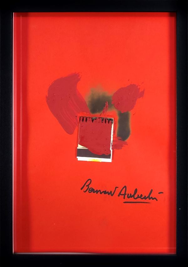 Bernard Aubertin - Dessin de feu