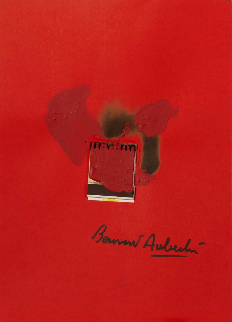 Bernard Aubertin : Dessin de feu  (2011)  - Fiammiferi su cartone - Asta 7005 Auction - Modern and Contemporary Art - ArteIN - Investire con arte