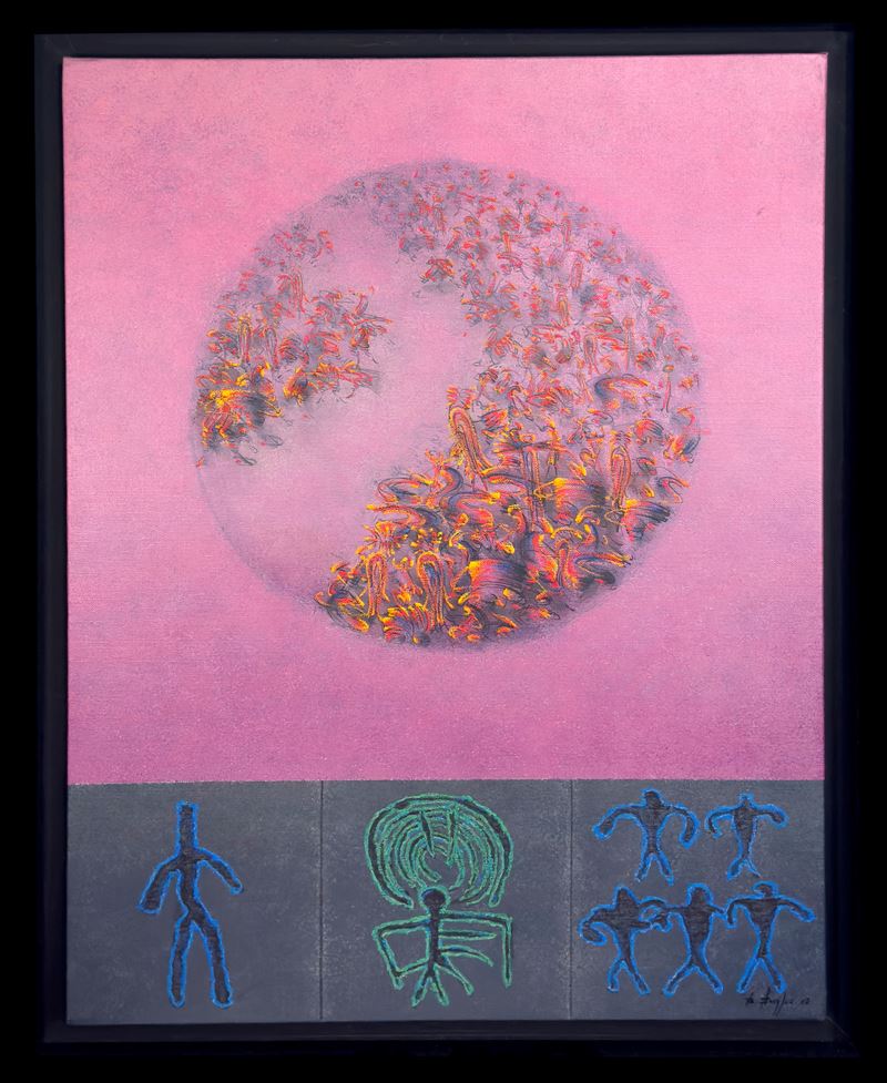 Bernard  Dreyfus : Univers I  (2009)  - Acrilico su tela - Asta 7005 Auction - Modern and Contemporary Art - ArteIN - Investire con arte