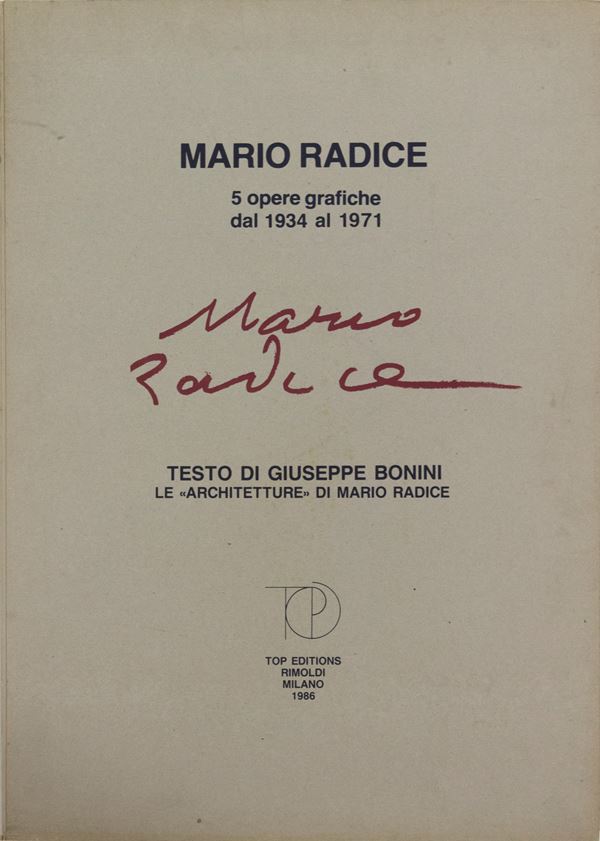 Mario Radice - LE ARCHITETTURE
