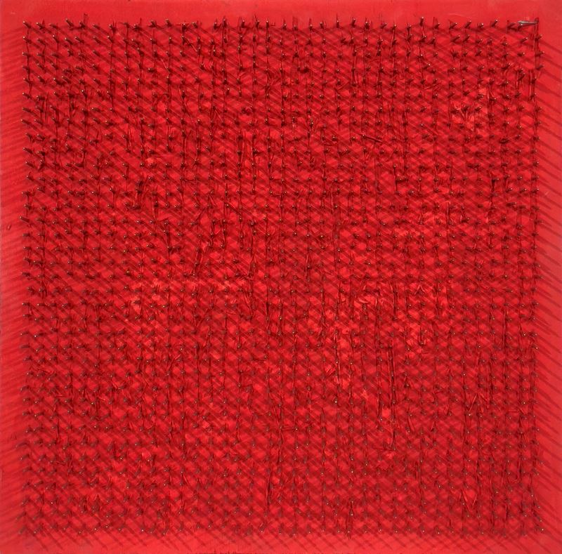Bernard Aubertin : Tableau clous  (1971)  - Chiodi su tavola - Asta 7006 Auction - Modern and Contemporary Art - ArteIN - Investire con arte