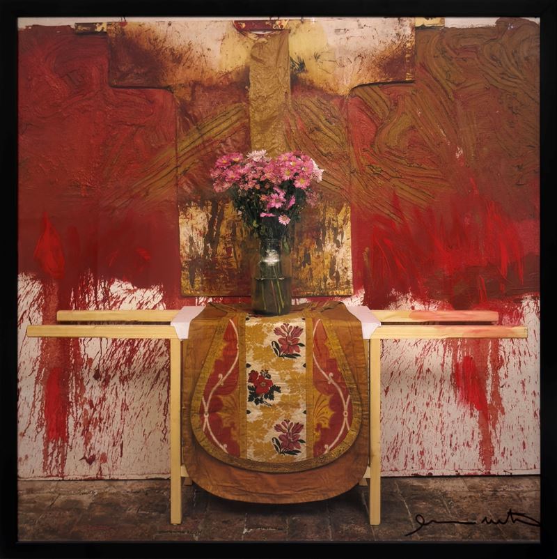 Hermann Nitsch : Senza titolo  (1993)  - Stampa offset a colori - Asta 7006 Auction - Modern and Contemporary Art - ArteIN - Investire con arte
