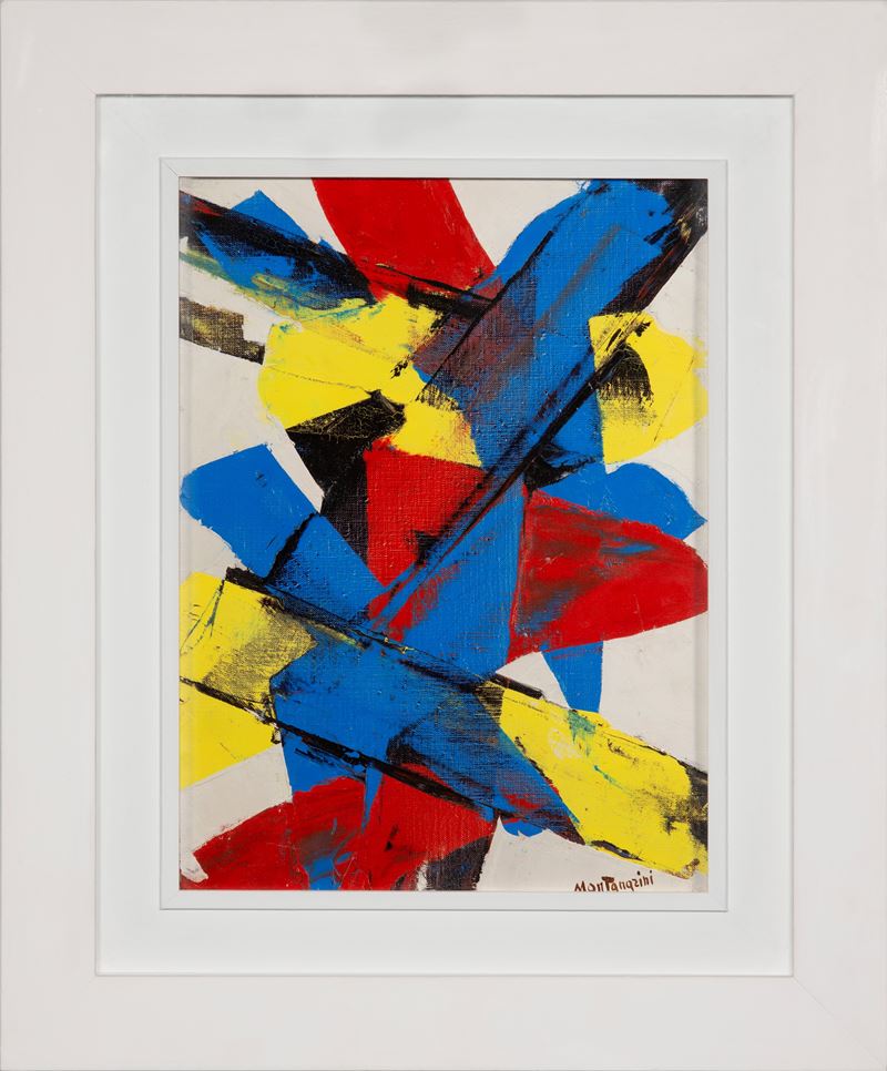 Luigi  Montanarini : Lacerazioni  (1974)  - Olio su tela - Asta 7006 Auction - Modern and Contemporary Art - ArteIN - Investire con arte