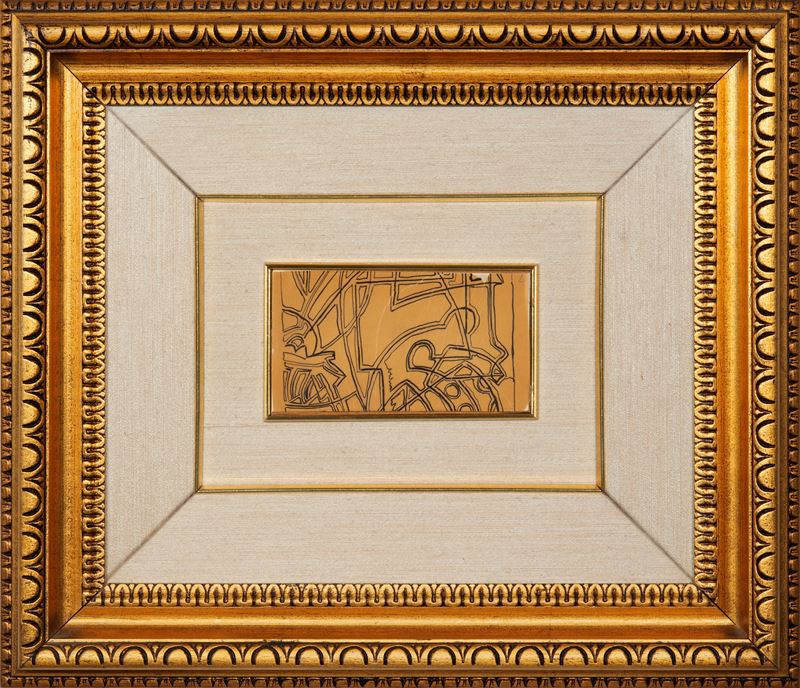 Gino Severini : Studio  (1958 ca)  - Lapis su carta - Asta 7006 Auction - Modern and Contemporary Art - ArteIN - Investire con arte
