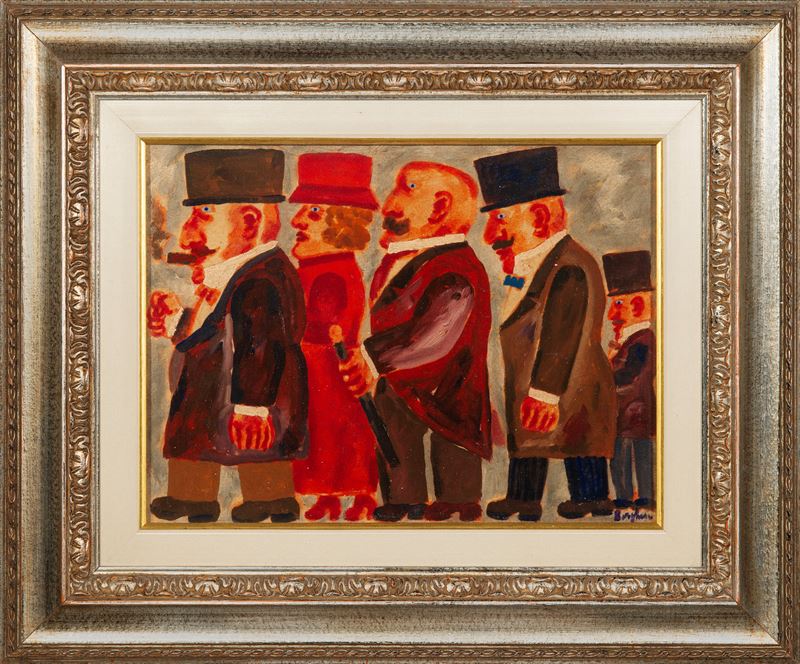 Franz Borghese : Senza titolo  (Anni '90)  - Olio su tela - Asta 7006 Auction - Modern and Contemporary Art - ArteIN - Investire con arte