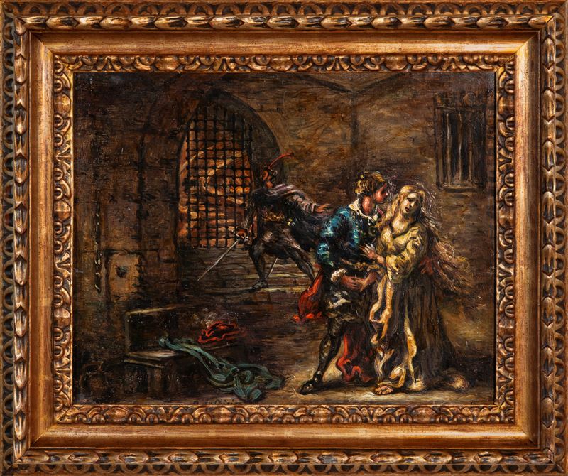 Giorgio De Chirico : Prigione di Margherita  (1953)  - Olio su tela - Asta 7006 Auction - Modern and Contemporary Art - ArteIN - Investire con arte