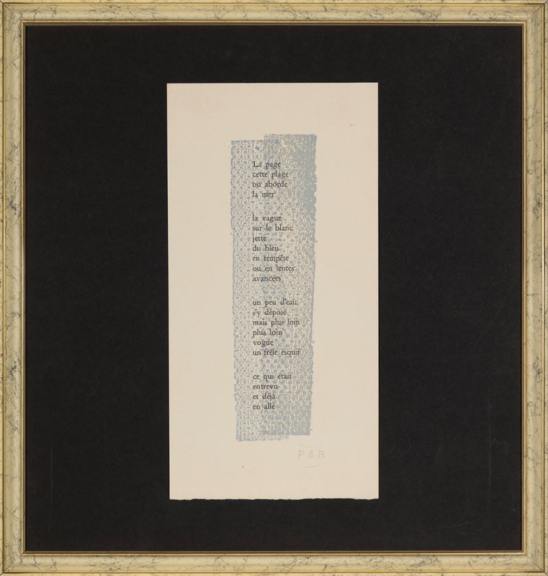 Pierre Andr&amp;#232; Benoit : Poésie  (1959)  - Litografia su carta - Asta 7006 Auction - Modern and Contemporary Art - ArteIN - Investire con arte